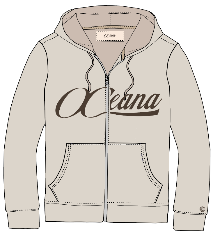 OCEANA Zip Hoodie